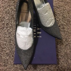 Stuart Weitzman Metallic Heels